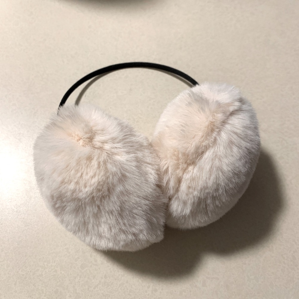 Ecru Ivory Earmuffs